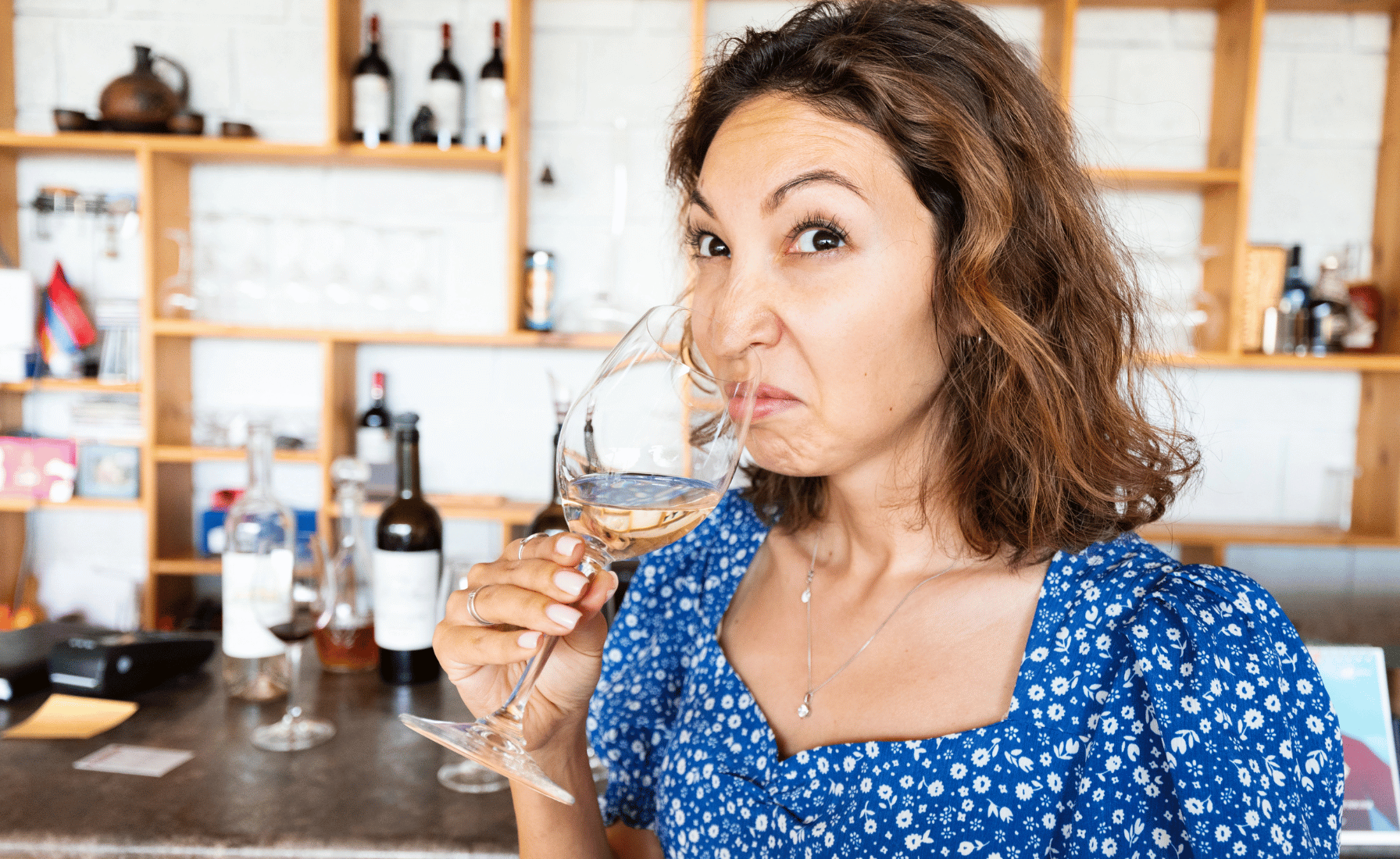 zkažené víno má špatnou vůni